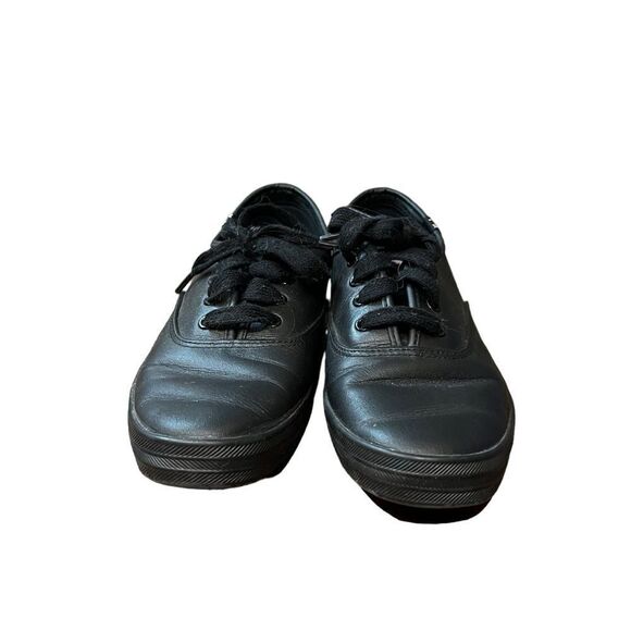 Keds black faux leather sneakers. Size 5‎ - Picture 4 of 8